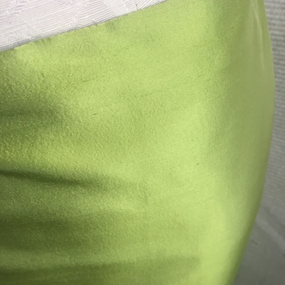 Dana Buchman 100% Raw Silk Pencil Midi Skirt - Picture 7 of 8